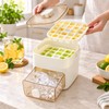 48-Grid Ice Cube Tray for Homemade Ice – Reusable One-Touch