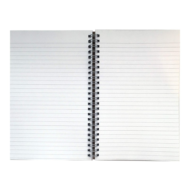 Coast Pop Spiral Notebook – 80-Page College Ruled Composition Notebook