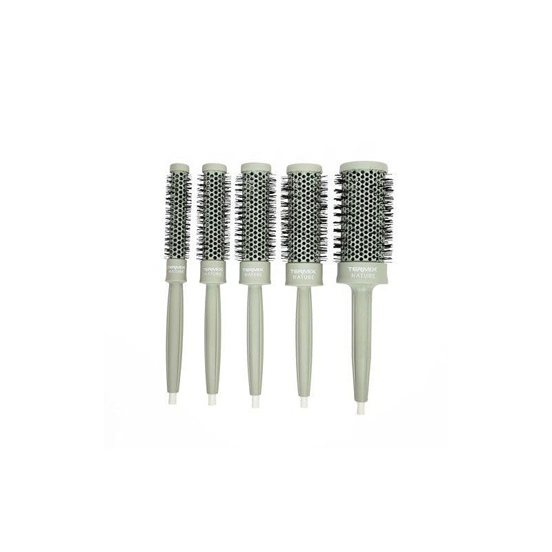 Thermix Professional Nature Round Brushes, Pack of 5 (Diameter 17,