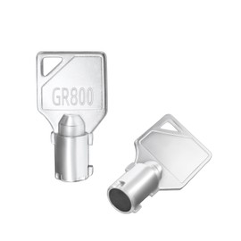 Zfegto GR800 Washer Dryer Machine Key for Greenwald Speed Queen Commercial, Coin Laundry Machine Keys 2 Pcs