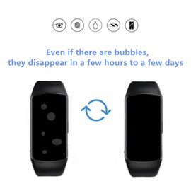 MIHENCE Screen Protector Compatible for Bestinn 1.58 Inches Fitness Tracker, HD Full Coverage TPU Protective Film for H32 1.58 Inches Fitness Tracker (6PCS)