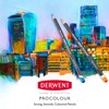Derwent Procolour Pencils Set Of 36 In Tin, 4mm Round