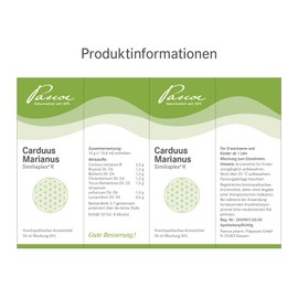 Pascoe® Carduus Marianus Similiaplex R: Complex Agent - 50 ml