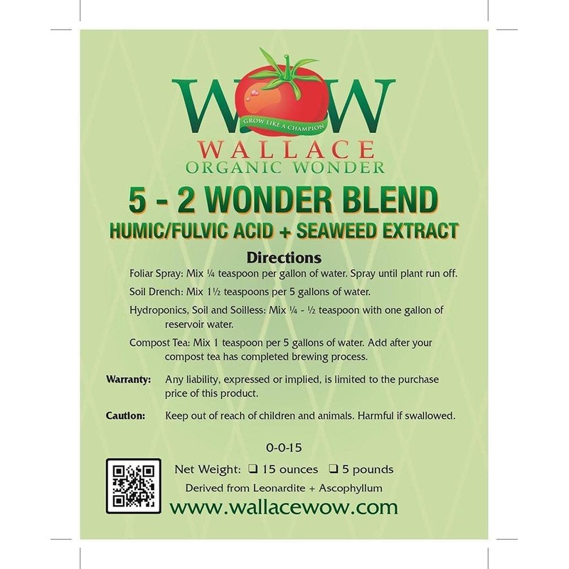 5-2 Humic/Fulvic Acid + Seaweed Extract (10 Pound)