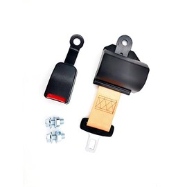 WGGDRAQQ Universal Forklift Seat Belt and Fits Tractor Mower Buggy Retractable Orange 46inch New