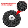 profiwoab Pack of 5 100 mm Nylon Fabric Disc, Coarse