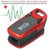 Fingertip Pulse Oximeter Digital Battery Blood Oxygen Saturation Monitor with