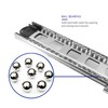6 Pairs of 10 Inch Hardware 3-Section 100 LB Capacity