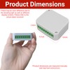 QSDIYRF Universal Garage Receiver 300-868MHz Multi-Frequency Receiver for Garage Door