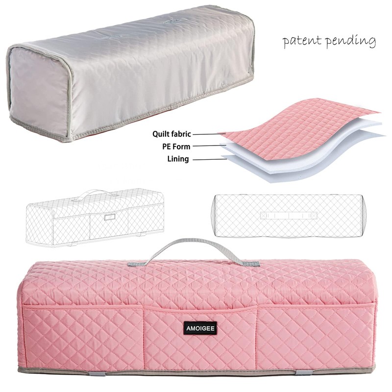 AMOIGEE Padded Dust Cover Compatible with Cricut Maker 4, Explore