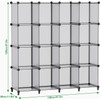 HOMIDEC Closet Organizers and Storage, 16 Cube Storage Organizer, Portable