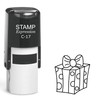 stampexpression - Gift Box with Large Bow Self Inking Rubber