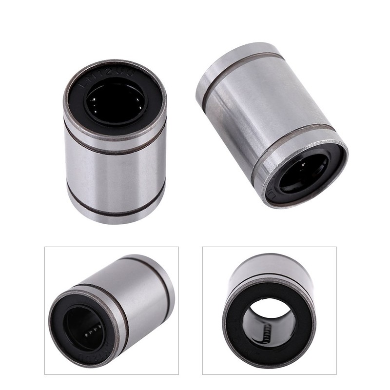 Plain Bearings, 10pcs LM12UU 12mm Linear Motion Ball Bearing Bushing