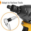 Bates- Impact Socket Adapter and Reducer Set, 4 pcs, 1/2",