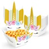 FRIDAY NIGHT Unicorn Paper Snack Trays 24 Pcs Cartoon Pattern