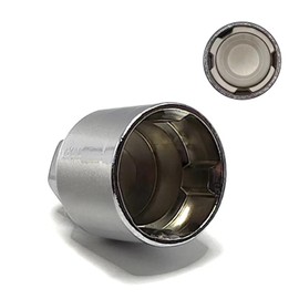 JEUCLEL Wheel Locking Nut Key Compatible with Land Rover 4PT Anti-Theft Screw, External Tooth Anti Theft Screw Socket, Wheel Lock Nut Remover Adapter, Wheel Anti-Theft Lug Nut Removal Tool