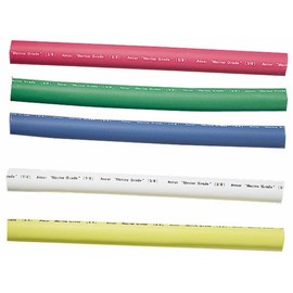 Ancor 304506 Marine Grade Electrical Heat Activated Adhesive Lined Shrink Tubing Kit (3/8-Inch Diameter, 6-Inches Long, Assorted Colors, 5-Pack)