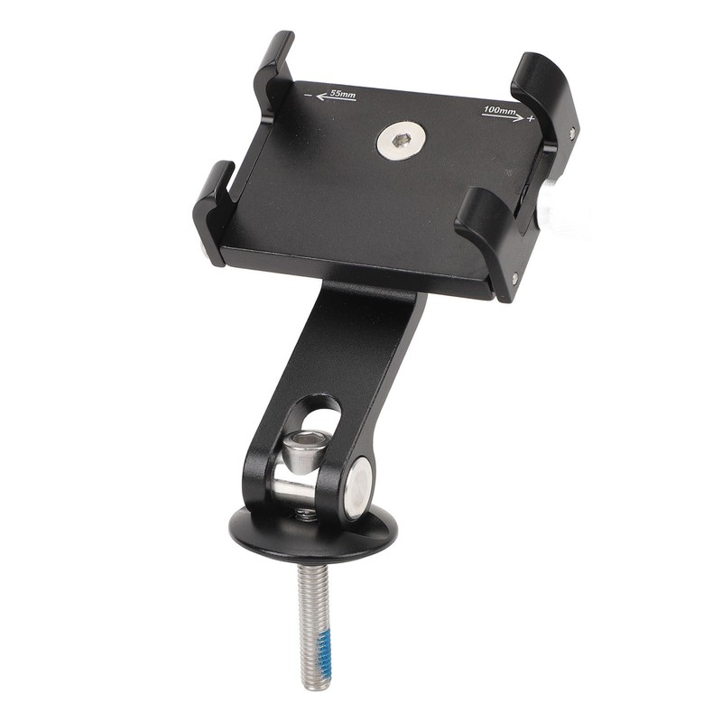 Aluminum Bicycle Phone Mount Bicycle Stem Headset Phone Mount Fits