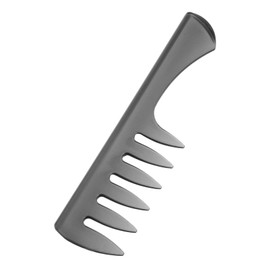 FOMIYES Professional Hair Stylist Tool Wide Tooth Hair Comb Plastic Comb for Salon Barbers and Home Use