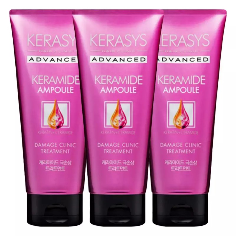 Cerasis 케라시스 케라마이드 극손상 클리닉 트리트먼트 200ml X 3개 Kerashis