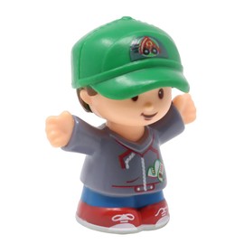 Fisher-Price Replacement Part for Collectible Little People Pizza Restaurant Delivery Playset GGT38 - Replacement Delivery Driver Jack Figure