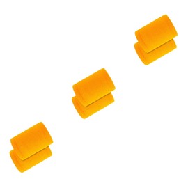 SAFIGLE 3 Pairs Sports Compression Wrist Support Band Breathable Protective Wrist Brace for Fitness Exercise and Sports Activities Orange