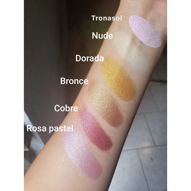 Base de maquillaje en polvo suelto Hebbe Cosmetics MICAS VEGETALES
