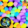 Radiant Easter Fun: 72-Count Glow-in-the-Dark Easter Eggs with Mini Glow Sticks for Kids – Perfect for Easter Baskets, Hunt Games, Party Favors, Decorations, and Classroom Prizes!