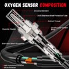 XDTIME 1 Set/2Pcs 234-4190 234-9036 O2 Oxygen Sensor Upstream and