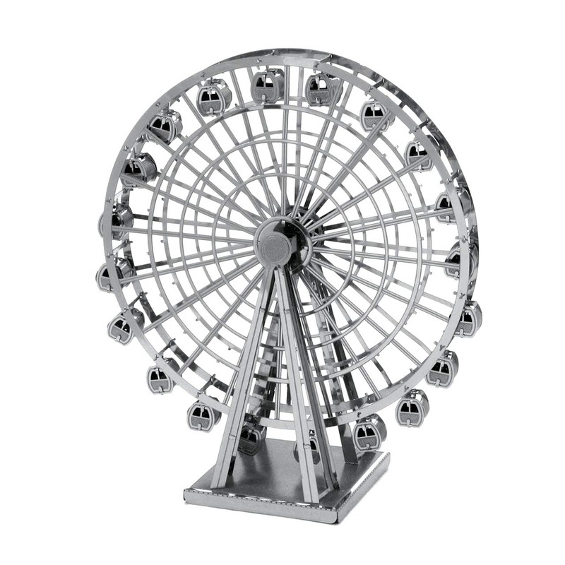 Metal Works Ferris Wheel 3D Cut Model