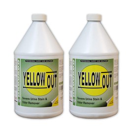 Harvard Chemical Yellow Out Severe Urine Stain & Odor Remover 1 GAL [Set of 2]