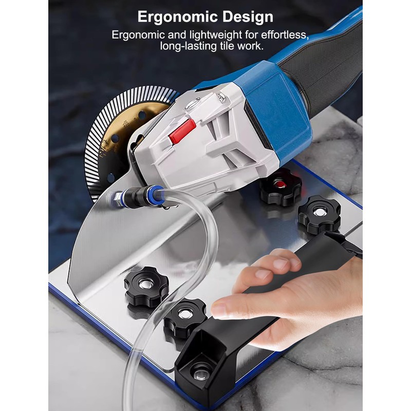 Professional 45 Degree Tile Chamfering Kit with Sturdy Stand for