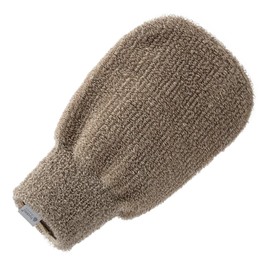 Hydrea London Peeling-Handschuh aus Kupfer und Leinen