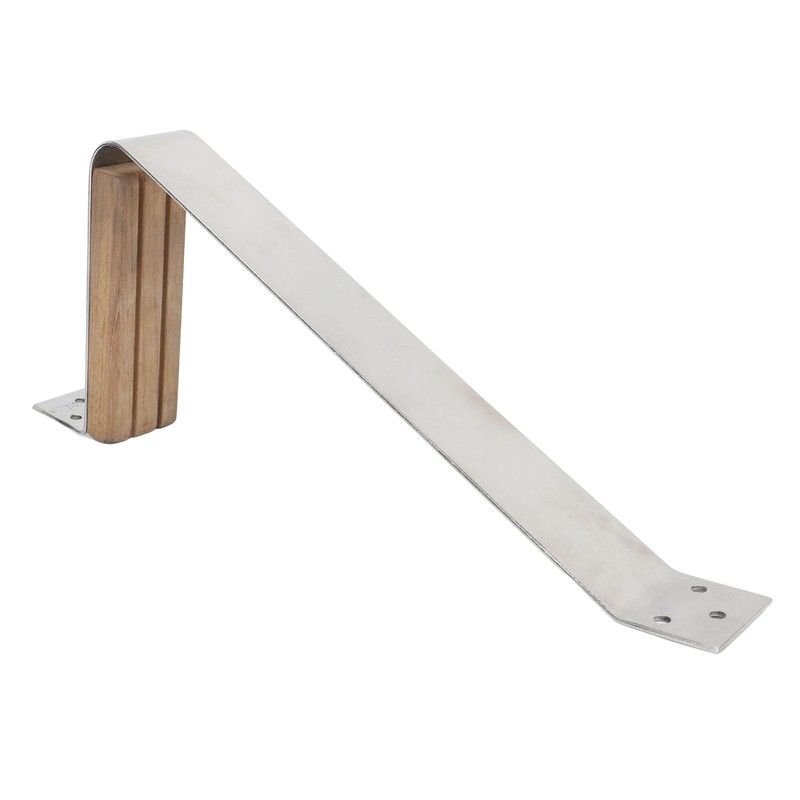 11‑1/4x5‑1/8in Teak Mast Steps Marine Grade 304 Stainless Steel Mast