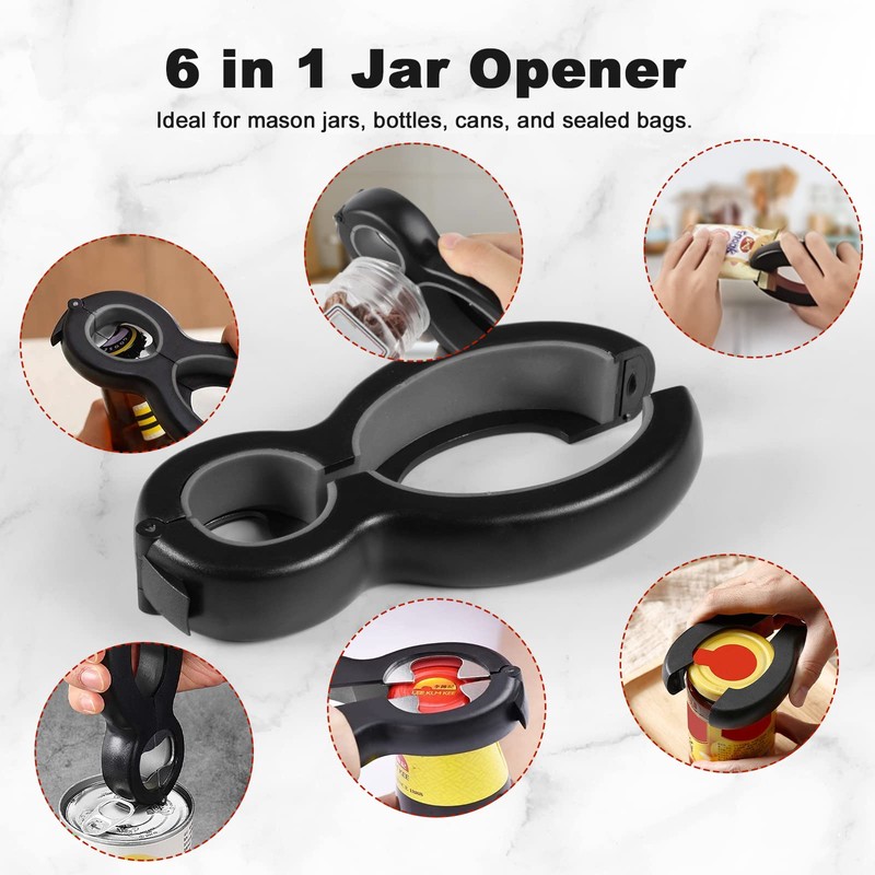 Jar Opener for Weak Hands - 5 Pack Bottle Openers