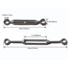 Penta Angel M4/M5/M6 Stainless Steel 304 Double Eye Turnbuckle Wire