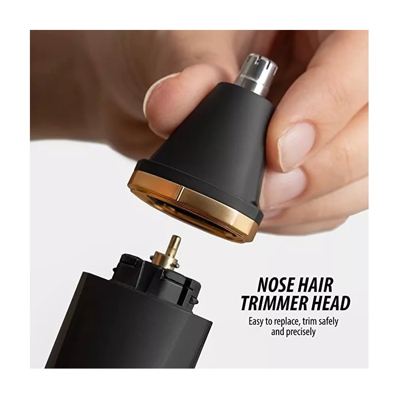 Olov Recortadora Eléctrica De Vello Corporal Húmedo Y Seco