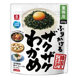 Riken Riken Vitamin, Sprinkled Crunchy Seaweed Seaweed Seaweed, Korean Style Sesame Oil Flavor, Commercial Use, 3.5 oz (100 g) x 2 Packs