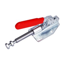 WEITARI - Abrazadera de palanca ajustable, botón de liberación rápida, abrazadera de palanca de acción de empuje de 400 libras, capacidad de 30 mm, carrera 45# acero 36020