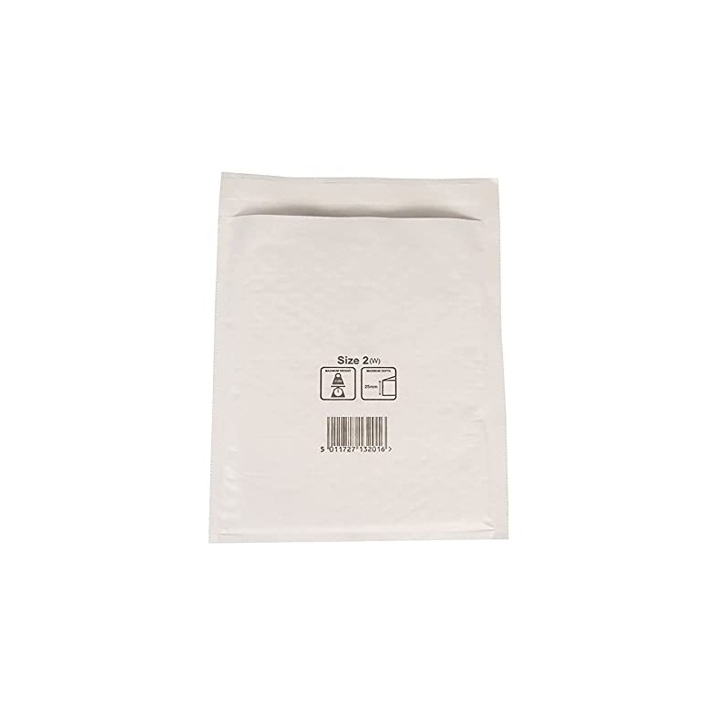 Jiffy Airkraft 150 x JL000 White Bubble Lined Padded Mailers