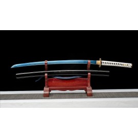 LSWYBJ LSWYBJ Full Tang Katana Sword Sharp Real Samurai Swords Handmade Anime Sword 41inch