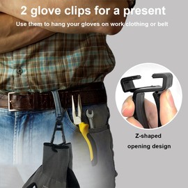 Work Gloves Men, 6 Pairs Upgraded Crinkle Latex Rubber Coated, Premium Anti-Slip Performance, Grip and Protective Work Gloves, Breathable, Stretch Fit, for Construction, Mechanic, Gardening Gloves