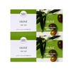 Happy Bath Olive Soap 90g x 4 Pack - Facial & Beauty Cleansing Bath 10ea