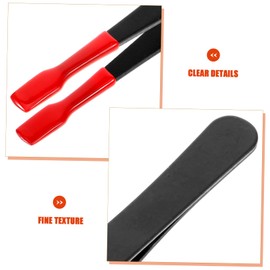 HOMSFOU Stamp Tweezers Coin Tweezers Stainless Steel Crafting Tweezers Stamps Collector Tweezers Long Tweezers for Craft Tweezers for Stamp Stamps Collector Tools Eyebrow Tweezers