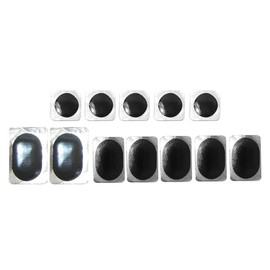 Fog Rear 22545 1 Pack (12 Pieces) Good Arrive Patches, Assorted Sizes, Bicycle Road Bike, Cross Bike, MTB, Maintenance, Punk Repair