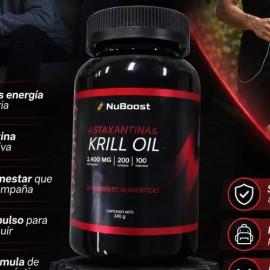Astaxantina Krill Oil Bienestar Diario Cápsulas