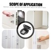 Tofficu Invisible Doorstop Door Holder to Keep Door Open Magnetic