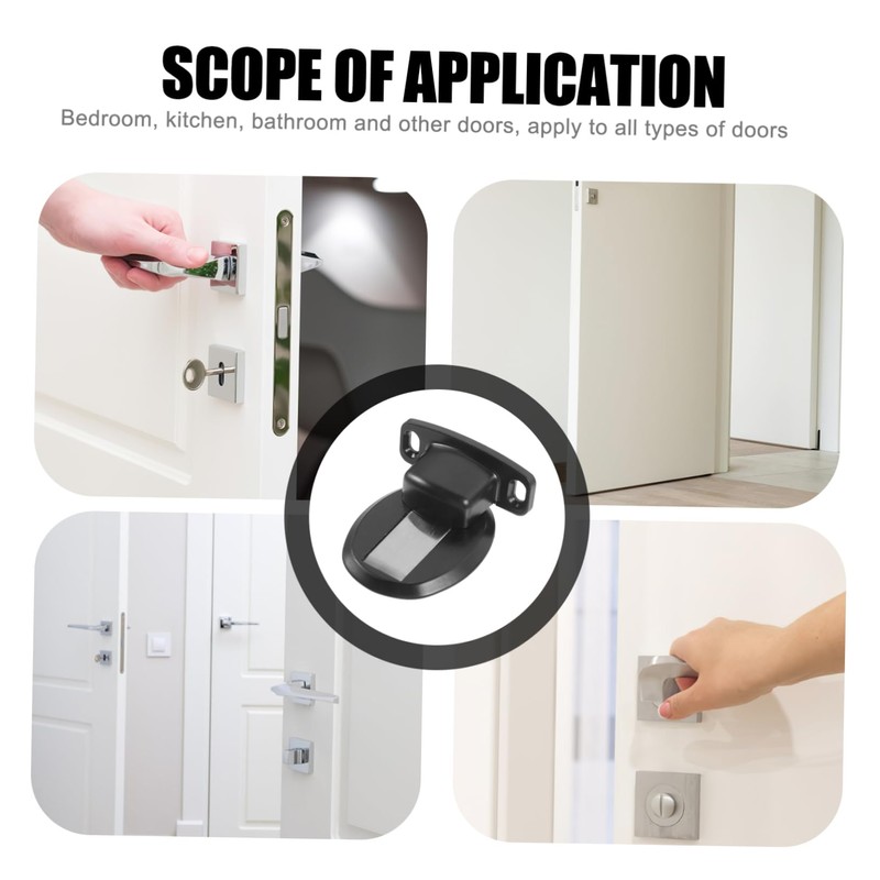 Tofficu Invisible Doorstop Door Holder to Keep Door Open Magnetic