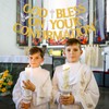God Bless On Your Confirmation Banner - Baptism Baby Shower