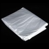 Fdit 50Pcs Disposable See-Through Clothes Dust Bags Dry Cleaning Garment
